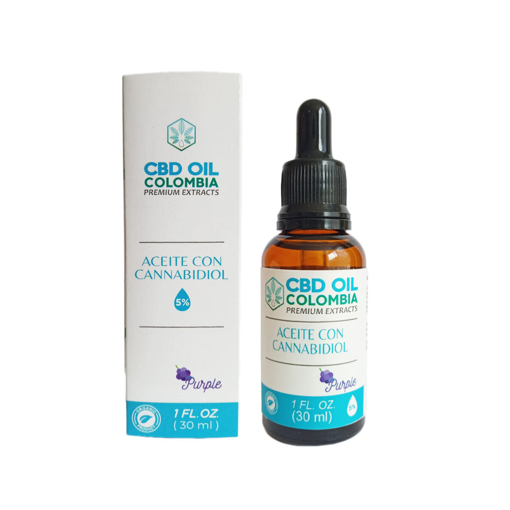 Aceite de cannabis funcional CBD Oil 5% uva