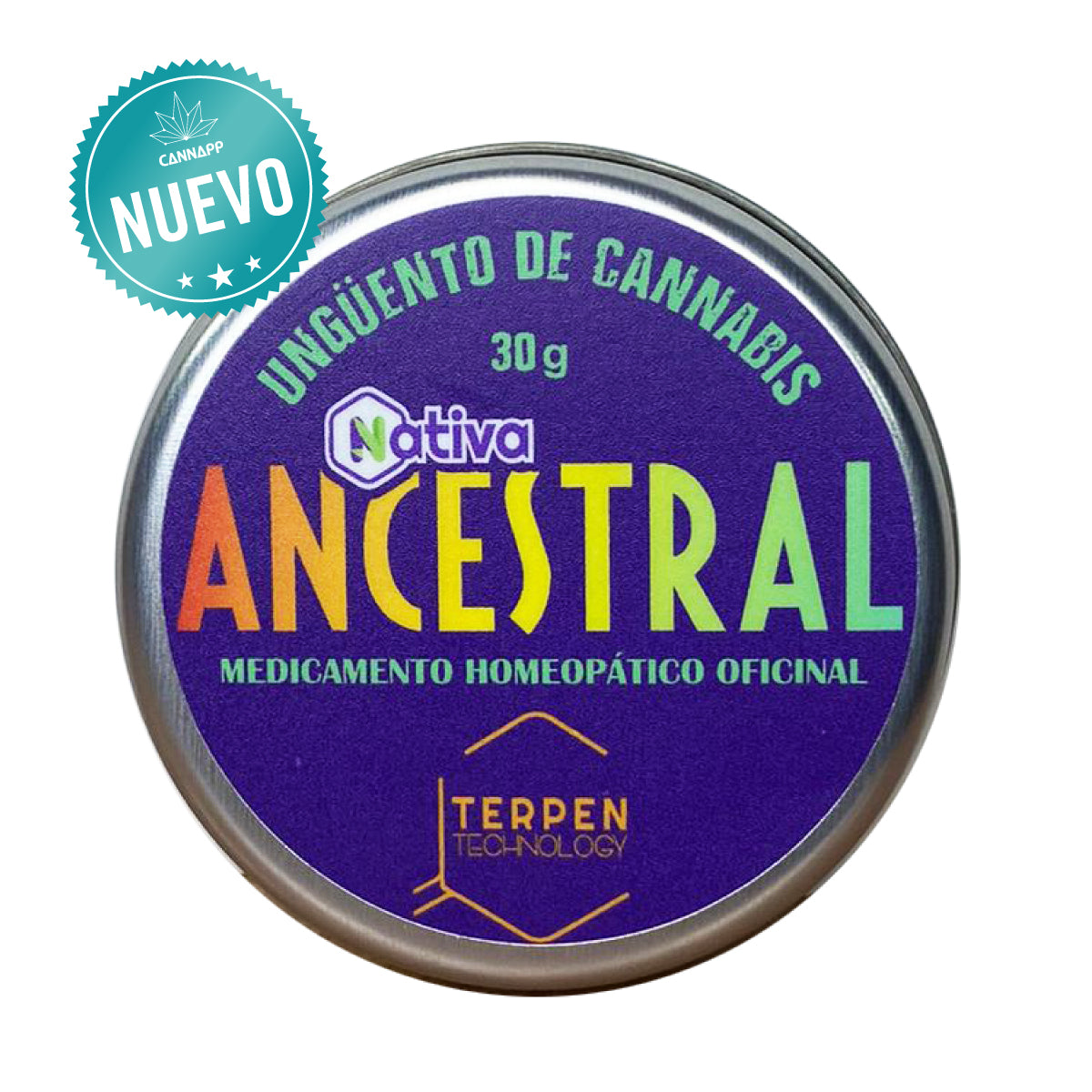 Ungüento Homeopático con cannabis Ancestral 30g