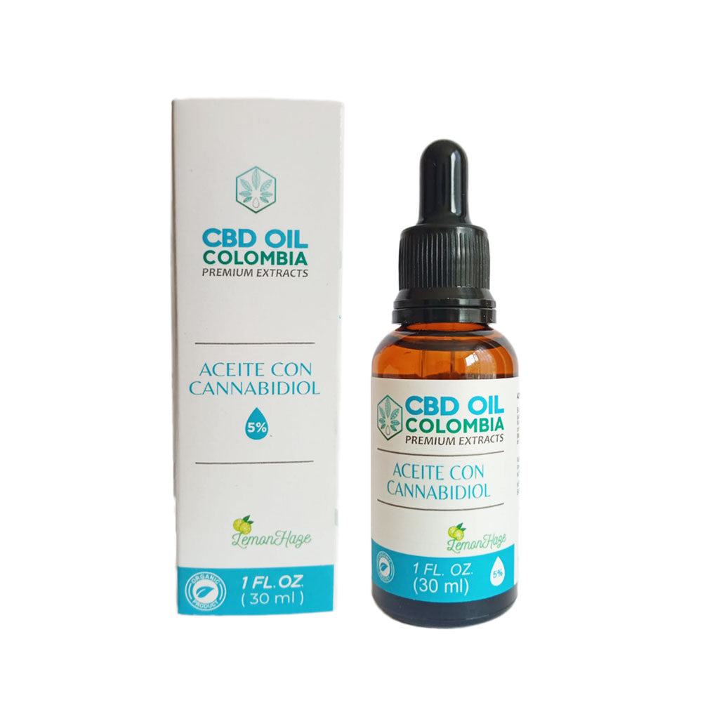 Aceite de cannabis funcional CBD Oil 5% limón