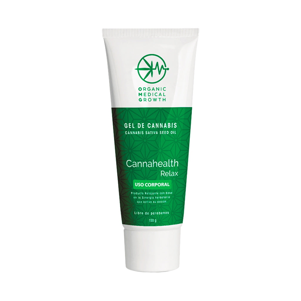 Gel para dolores musculares con cannabis 100g