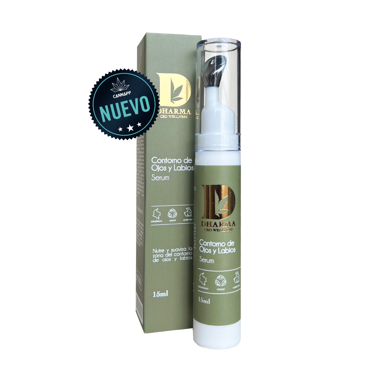 Contorno de Ojos y labios Dharma 15 ml