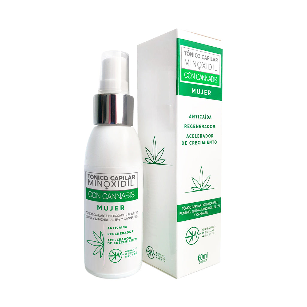 Minoxidil con cannabis para mujer 60ml