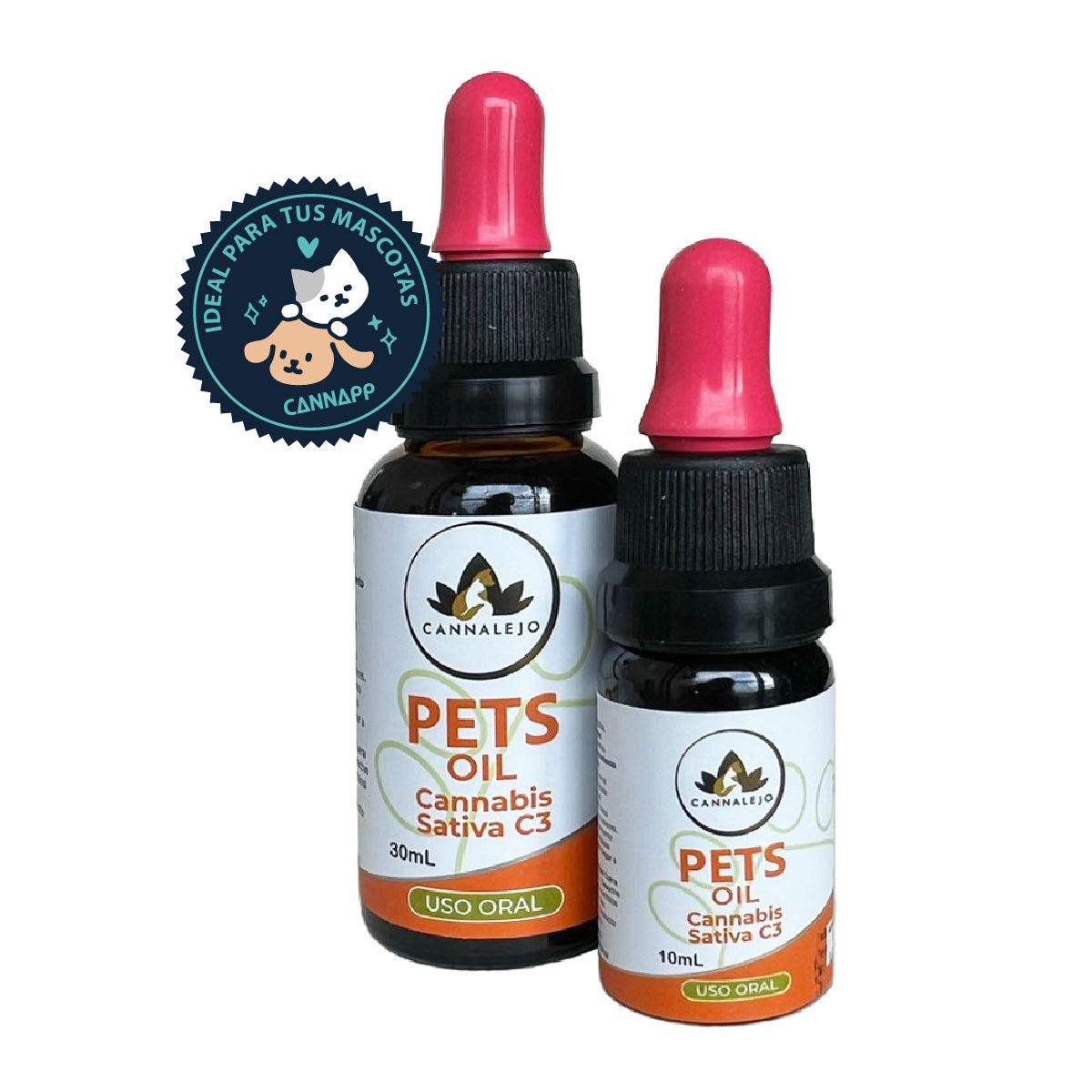 Aceite de cannabis para mascotas