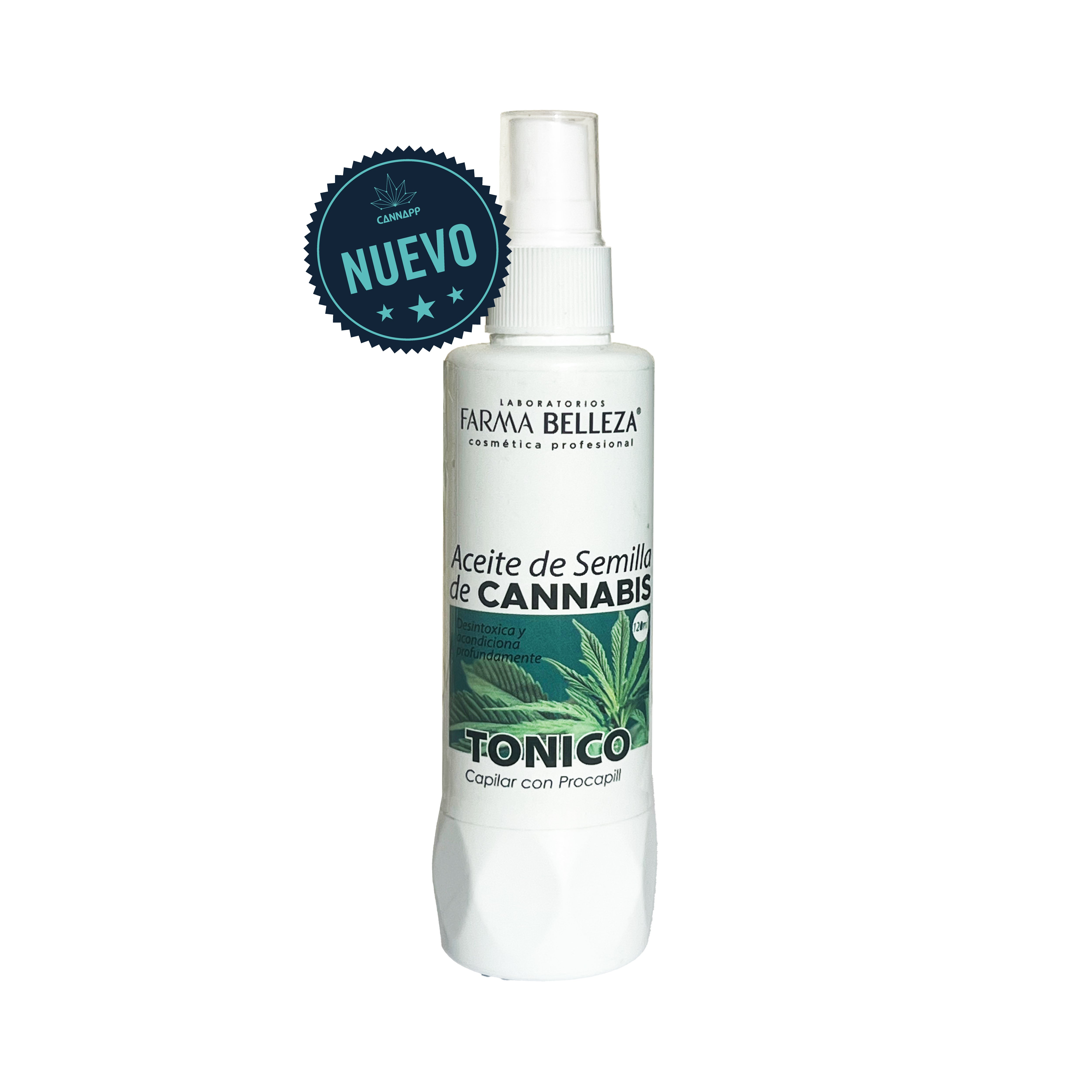 Tónico Capilar con Procapil y Aceite de Semilla de CBD - 120ml - HOY 10% DE DESCUENTO