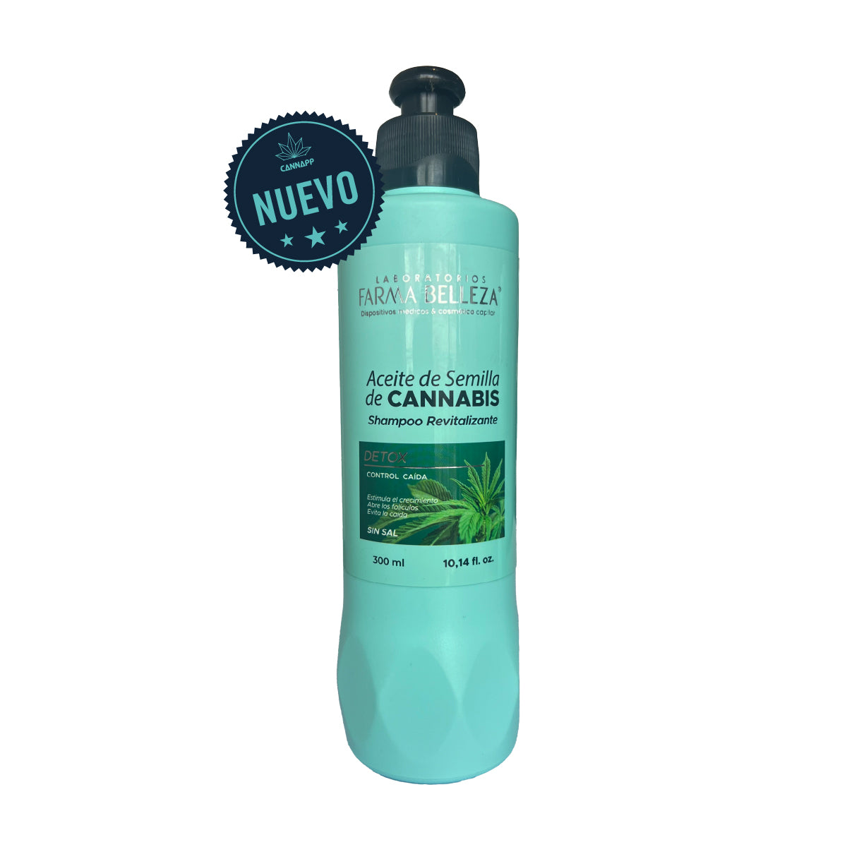 Shampoo Revitalizante Aceite de Cannabis - 300ml