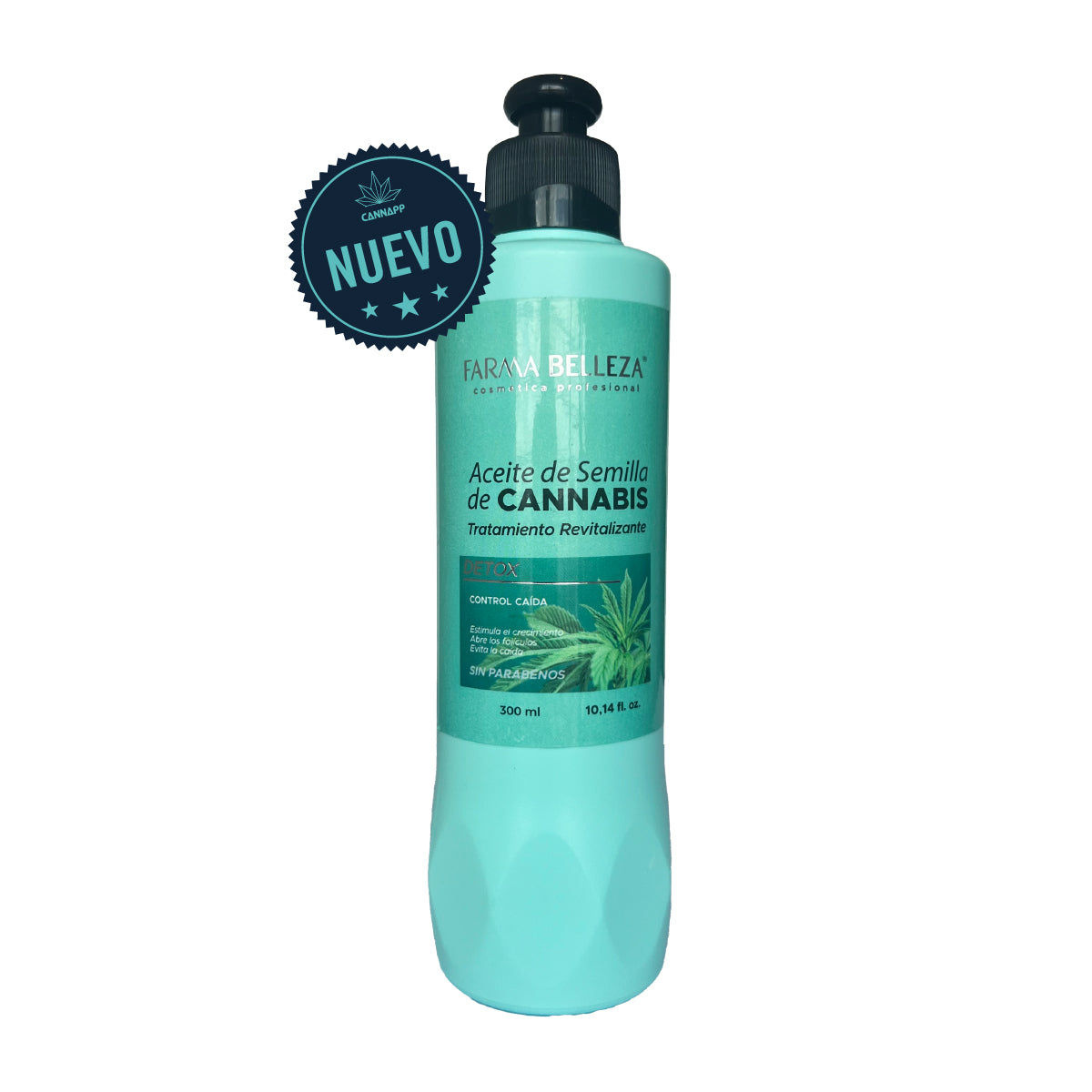 Tratamiento Revitalizante Aceite de Cannabis - 300ml