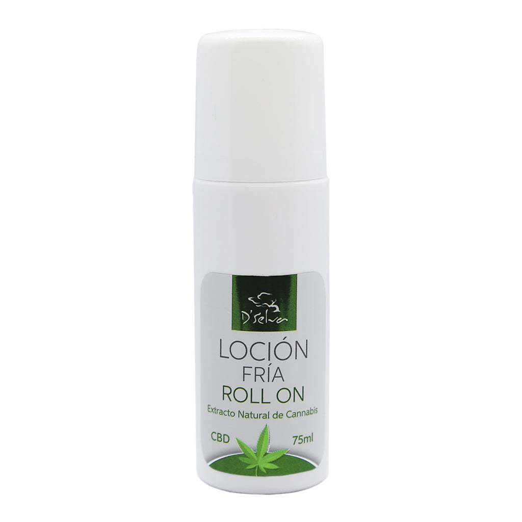 Loción fría de CBD Roll-on D'Selva 75ml