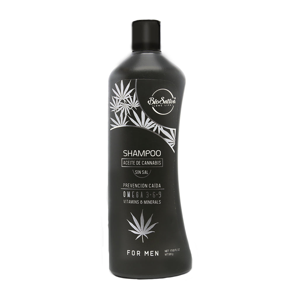 Shampoo para hombre con CBD Biosativa 475g