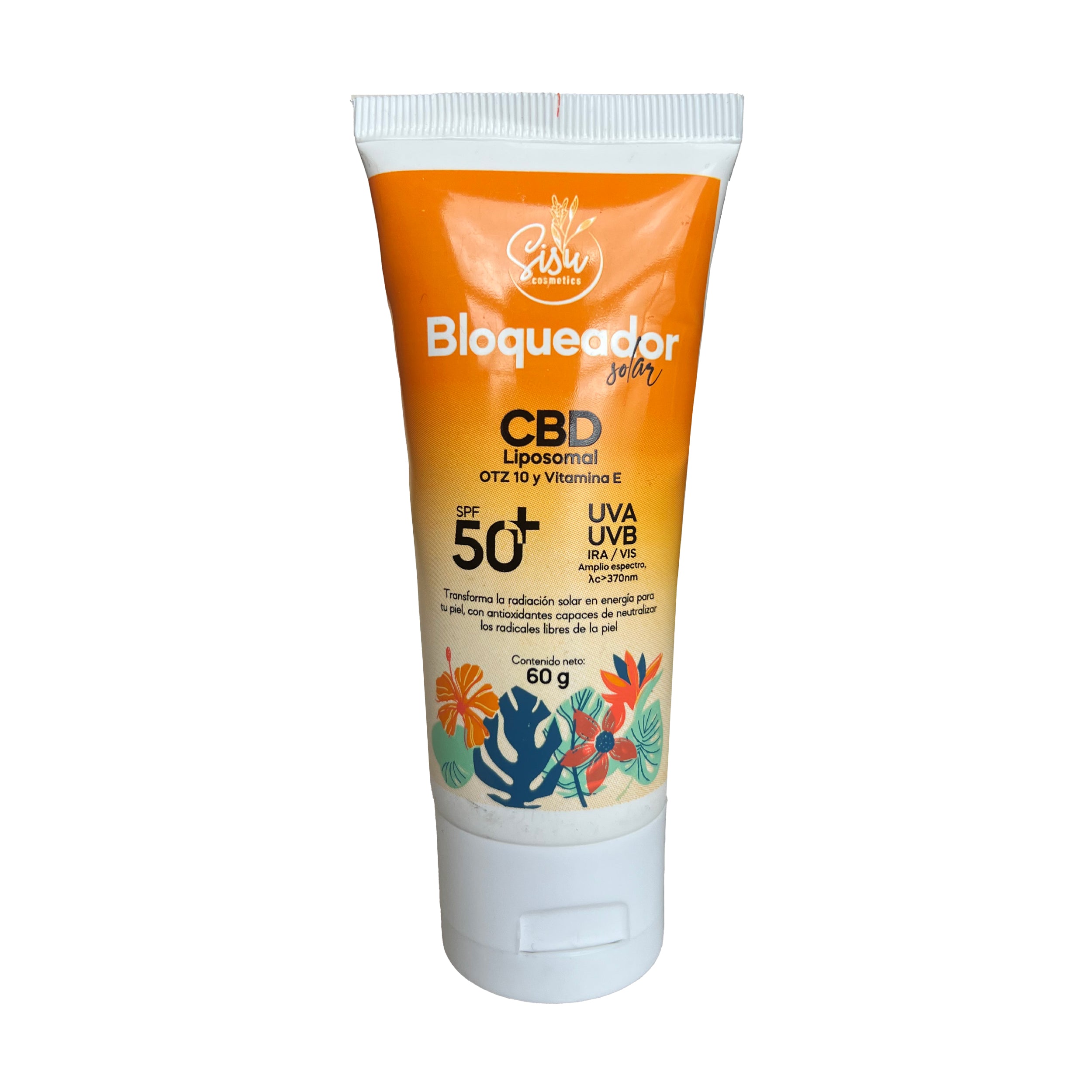 Bloqueador Solar CBD SPF 50+ - 60g