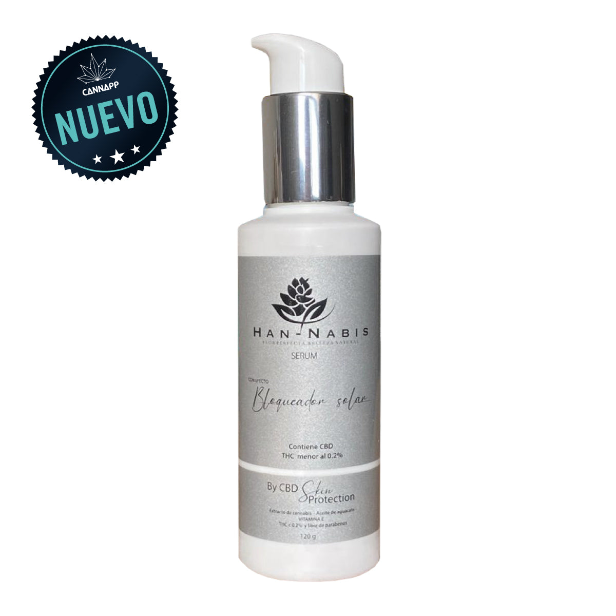 Serum bloqueador solar 120 gr Han-Nabis