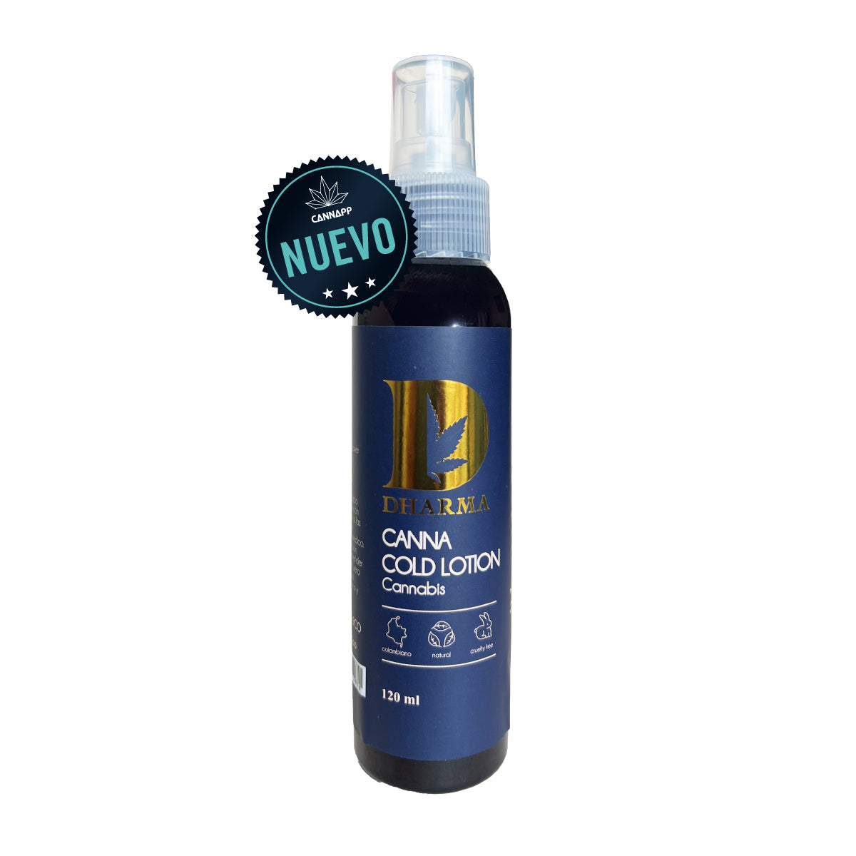 Loción fría con CBD Dharma 120 ml