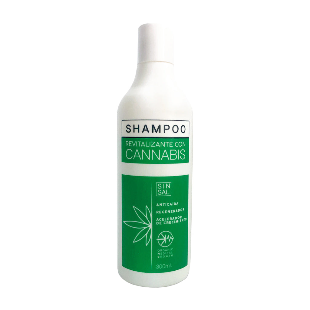 Shampoo revitalizante con cannabis