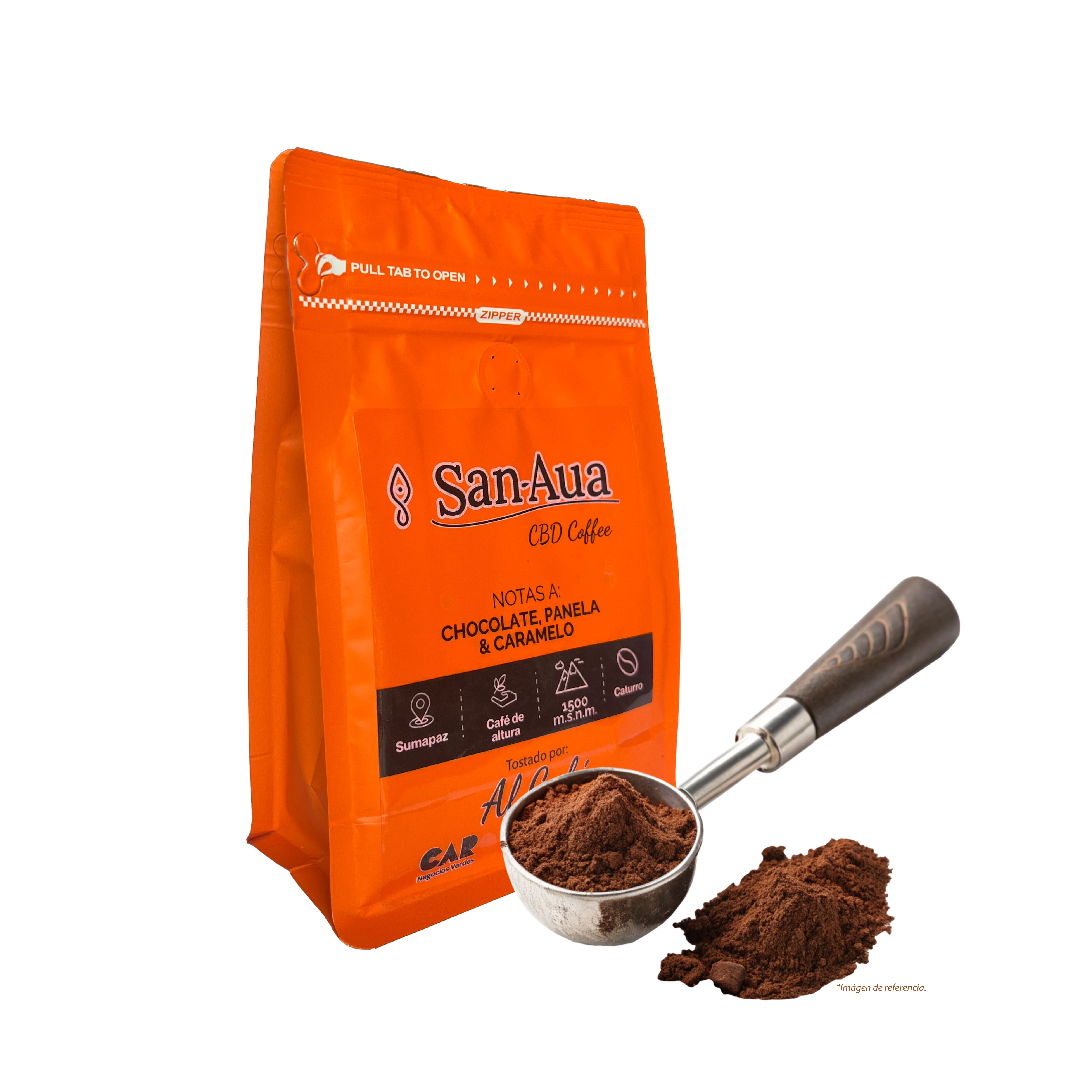 Café San-Aua con CBD - Molido 250gr - 15% DE DESCUENTO