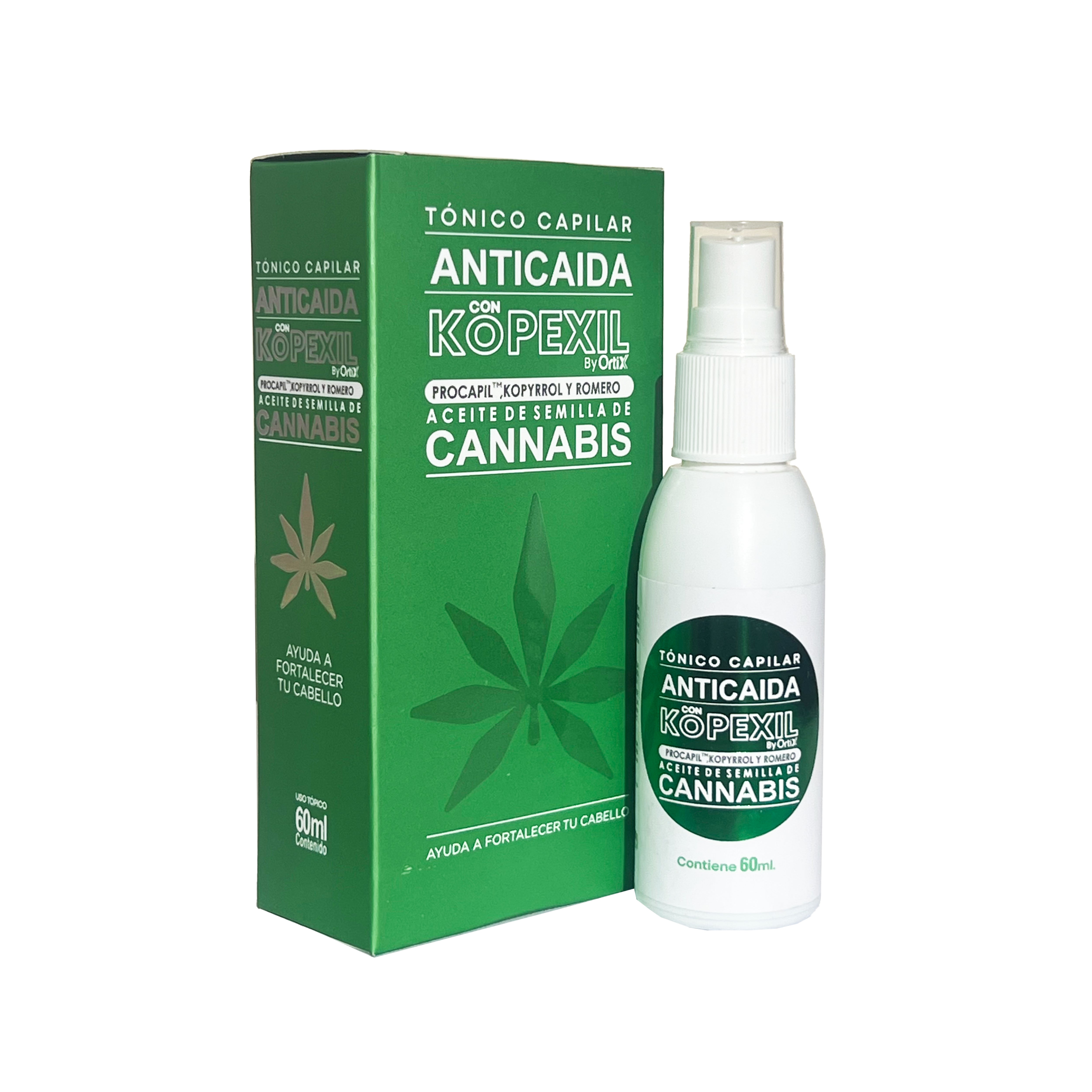 Tónico Capilar con Copexil y CBD Unisex - 60ml - HOY 10% DE DESCUENTO